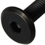 black flathead connector bolt